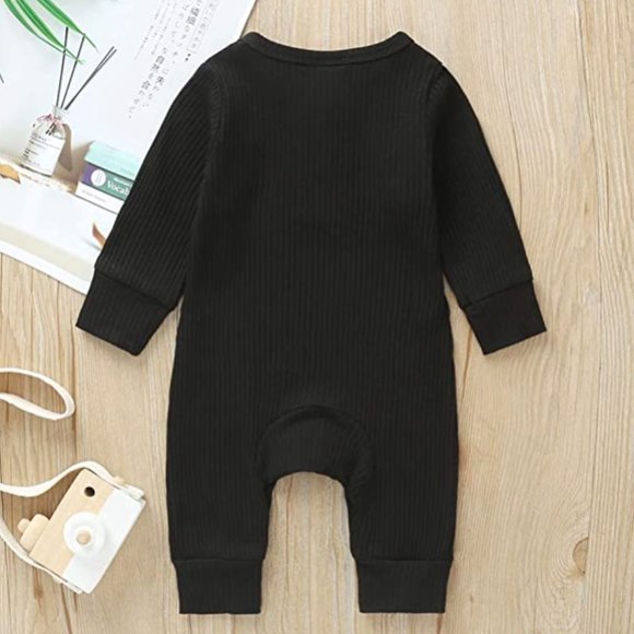 ORGANIC LINEN BABY ROMPER - Picture 2 of 5